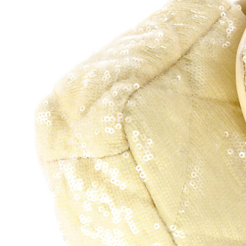 Chanel 19 Flap Bag Quilted Sequins #211363C49B - Picture 7 of 8